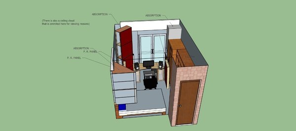 Bedroom studio  2022 - across balcony door - N..jpg