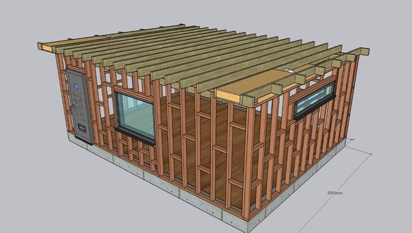 Front with external joists and Silencers_timber only_Angle.jpg